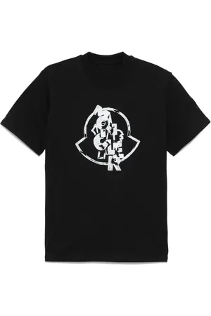 Moncler Playera con logo estampado
