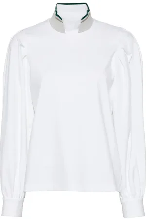 Kolor Blusa con cuello falso en contraste