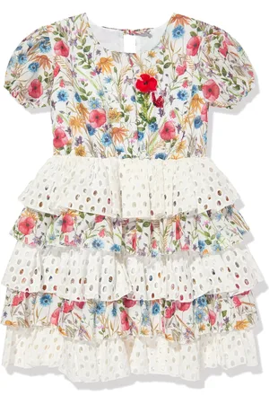 Selini Action Vestido a capas con estampado floral