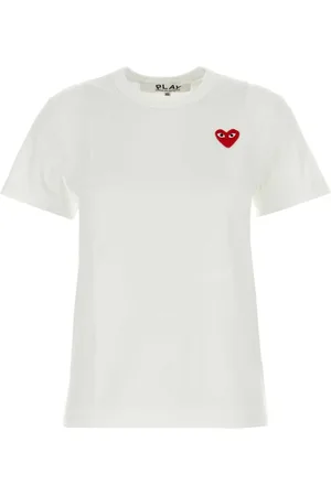 Comme des Garçons Playera con parche de corazón