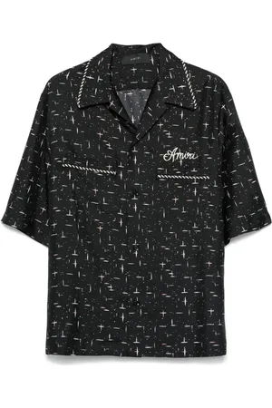 AMIRI Camisa con rayas estampadas