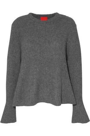 Cashmere In Love Suéter tejido con diseño acampanado