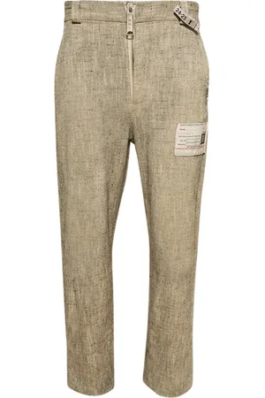 Maison Mihara Yasuhiro Pantalones Slub Nep