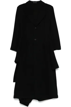 YOHJI YAMAMOTO Abrigo drapeado