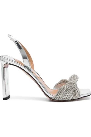 Aquazzura Sandalias Scintilla Crystal con tacón de 95mm