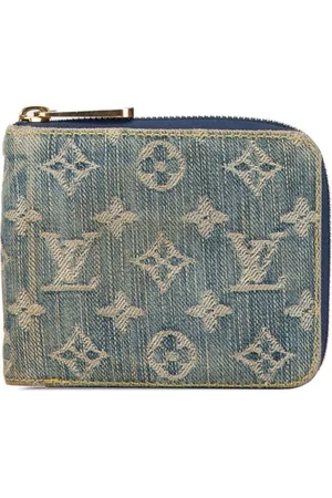 LOUIS VUITTON Cartera Monogram Denim Zippy Wallet 2007