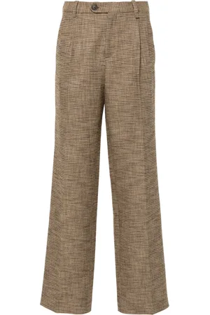 Sandro Pantalones con estampado pied de poule