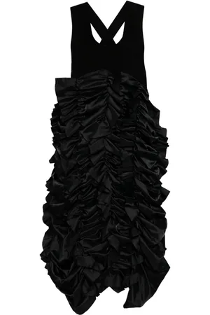 NOIR KEI NINOMIYA Vestido fruncido