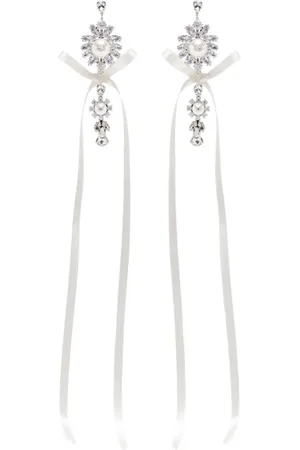 Simone Rocha Aretes con diamante