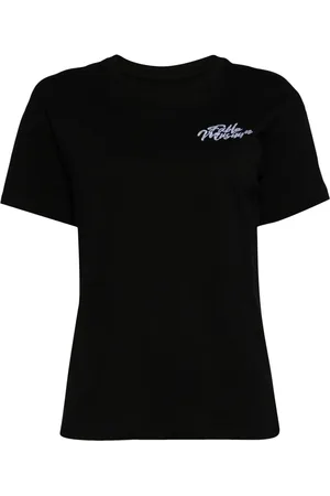 Musium Div. Playera con estampado gráfico en la espalda