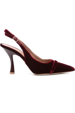 MALONE SOULIERS Zapatillas de terciopelo con tacón de 100mm