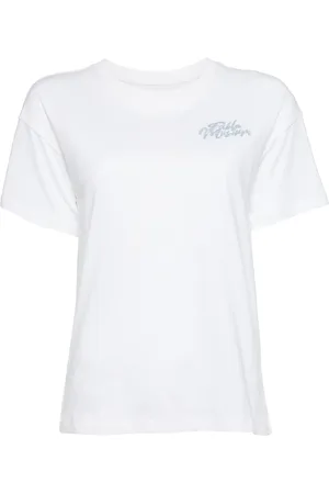 Musium Div. Playera con estampado gráfico en la espalda