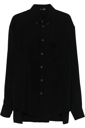 MUGLER Camisa con detalle de piercing