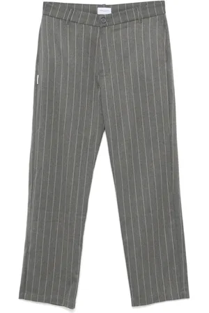Family First Pantalones rectos con motivo de rayas