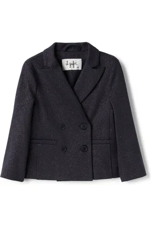 Il gufo Blazer con detalle de glitter