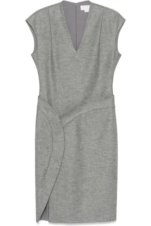 GENNY Vestido midi con efecto melange