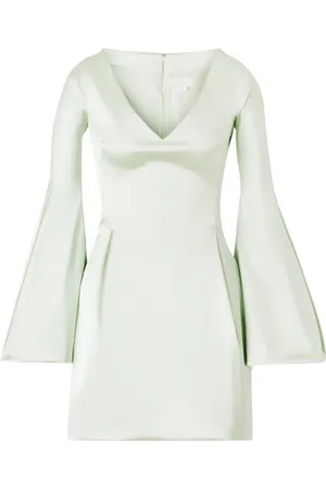 GENNY Vestido corta con efecto satinado