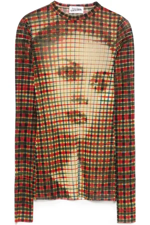 Jean Paul Gaultier Top con estampado gráfico