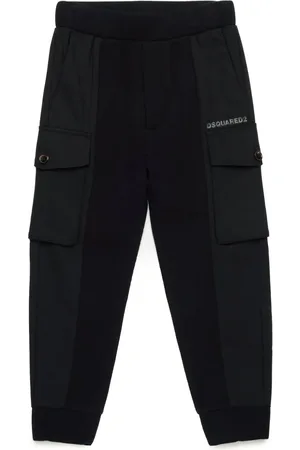 Dsquared2 Pants cargo con logo estampado