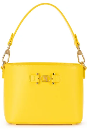Elisabetta Franchi Tote con logo horsebit