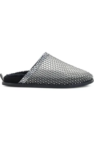 FORTE FORTE Slippers con detalles de strass