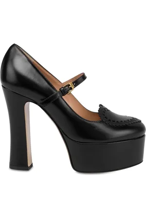 Moschino Zapatillas con aplique de corazón y tacón de 125mm
