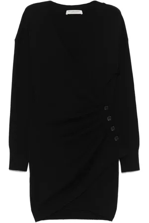 Serafini Vestido midi de tejido fino