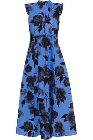 Erdem Vestido con estampado floral