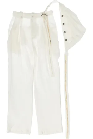 Hyein Seo Pantalones con detalle de correa