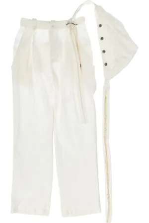 Hyein Seo Pantalones con detalle de correa