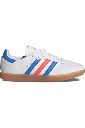 adidas Tenis Velosamba Vegan "White/Blue Rush/Turbo"