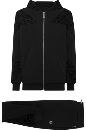 Philipp Plein Traje deportivo con monograma en jacquard