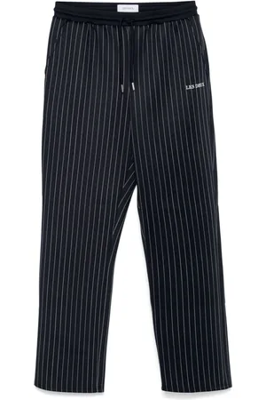 Les Deux Pantalones con motivo de rayas diplomáticas