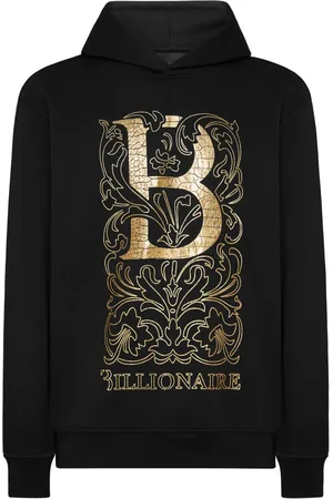 BILLIONAIRE Hoodie con logo estampado