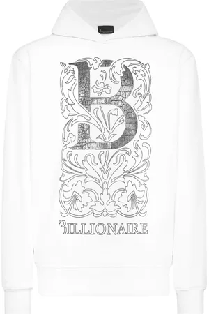 BILLIONAIRE Hoodie con logo estampado