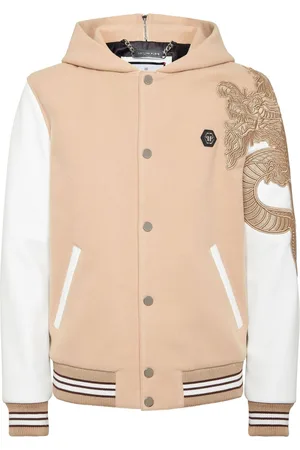 Philipp Plein Chamarra bomber con monnograma