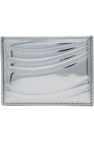 MUGLER Tarjetero con diseño espiral en relieve