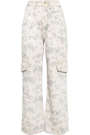 Ganni Jeans Floral Printed Angi
