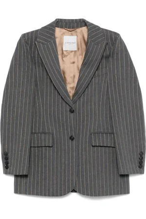 Ermanno Firenze Blazer con motivo de rayas diplomáticas