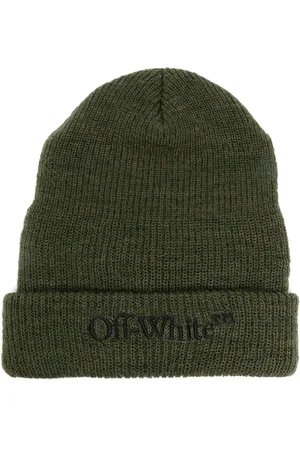 OFF-WHITE Gorro con logo bordado