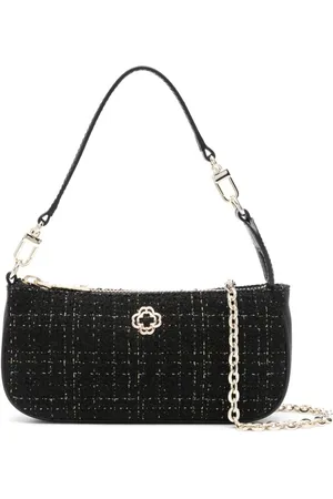 Maje Bolsa de mano de tweed pequeña