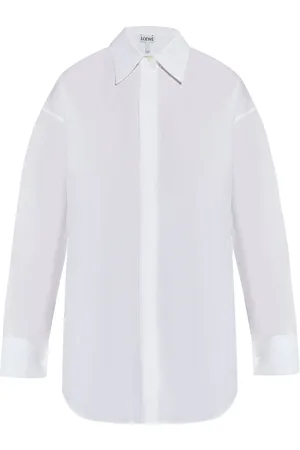 Loewe Camisa con diseño drapeado