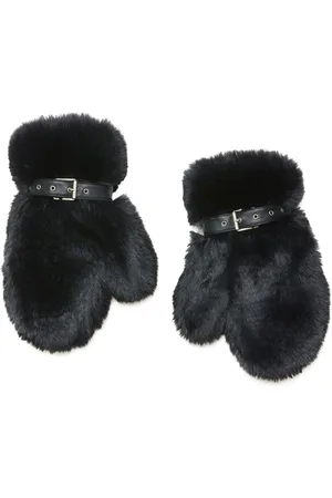 Acne Studios Manoplas con hebilla