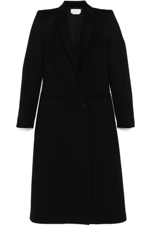 Alexander McQueen Abrigo de vestir con hombros