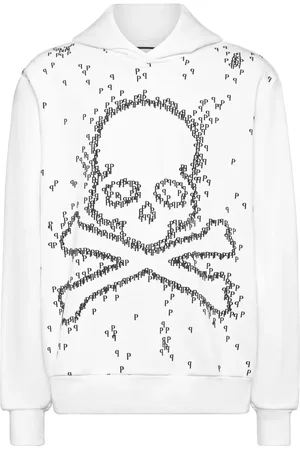 Philipp Plein Hoodie con estampado Skull