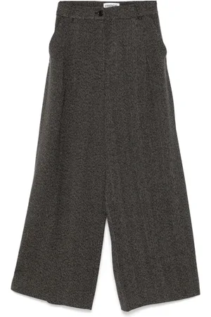 Essentiel Antwerp Pantalones anchos con motivo de espiga