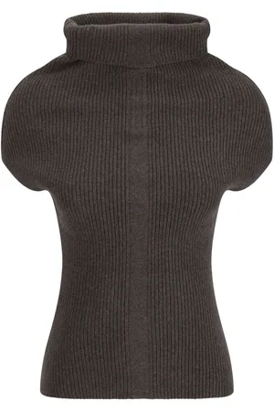 Rick Owens Top tejido SL Crater