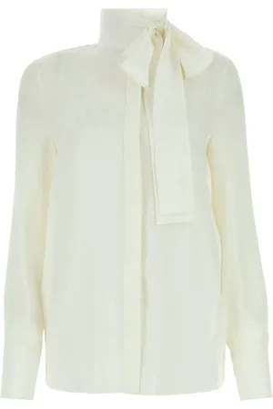 VALENTINO GARAVANI Blusa de seda con motivo Toile Iconographe