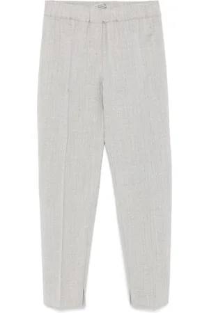 D.EXTERIOR Pantalones tapered de tul
