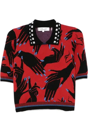 Diane von Furstenberg Top tejido Antonella